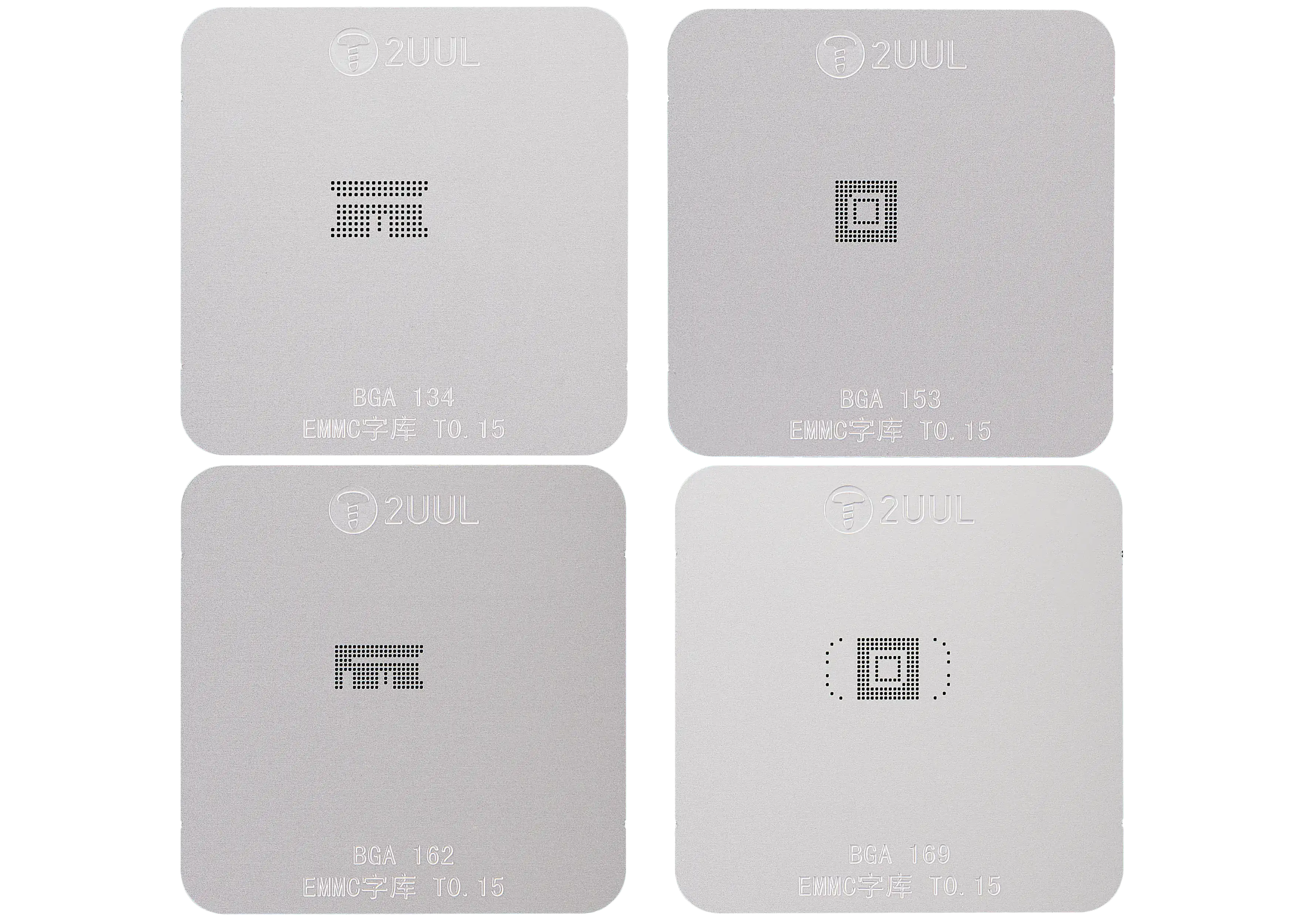 BH17 CPU Reball Base Magnetic Dual-Sided Reballing-Plattform Set (CPUX75) (2UUL)