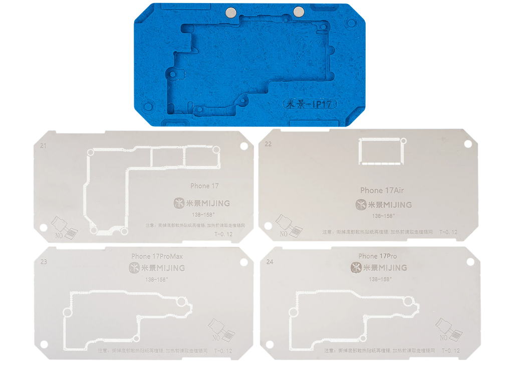 Z20MAX 30in1 Mittelschicht Planting Tin Platform Kit für iPhone 11-17 Series (MiJing)