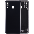 Glas-Backcover mit Kamera für Samsung Galaxy A30 (A305) Aftermarket Plus Schwarz
