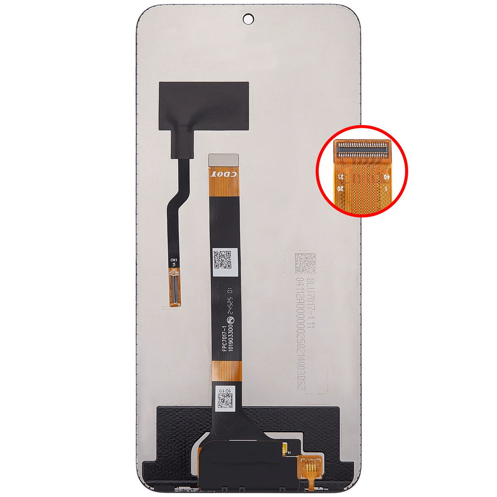 LCD-Display ohne Rahmen für TCL NxtPaper 60 Ultra (T951K / T951P) (Refurbished) (Alle Farben)