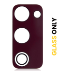 Samsung Galaxy S20 FE Rückkamera-Objektivglas mit Klebestreifen Cloud Red
