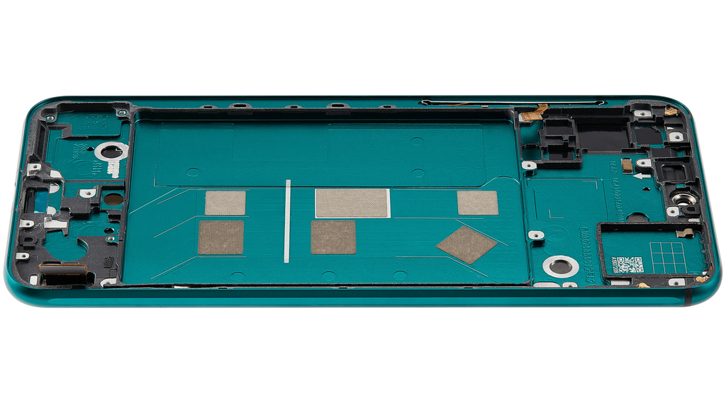 OLED-Display mit Rahmen für Huawei Nova 5 (2019) / Nova 5 Pro (2019) (Refurbished) (Grün)