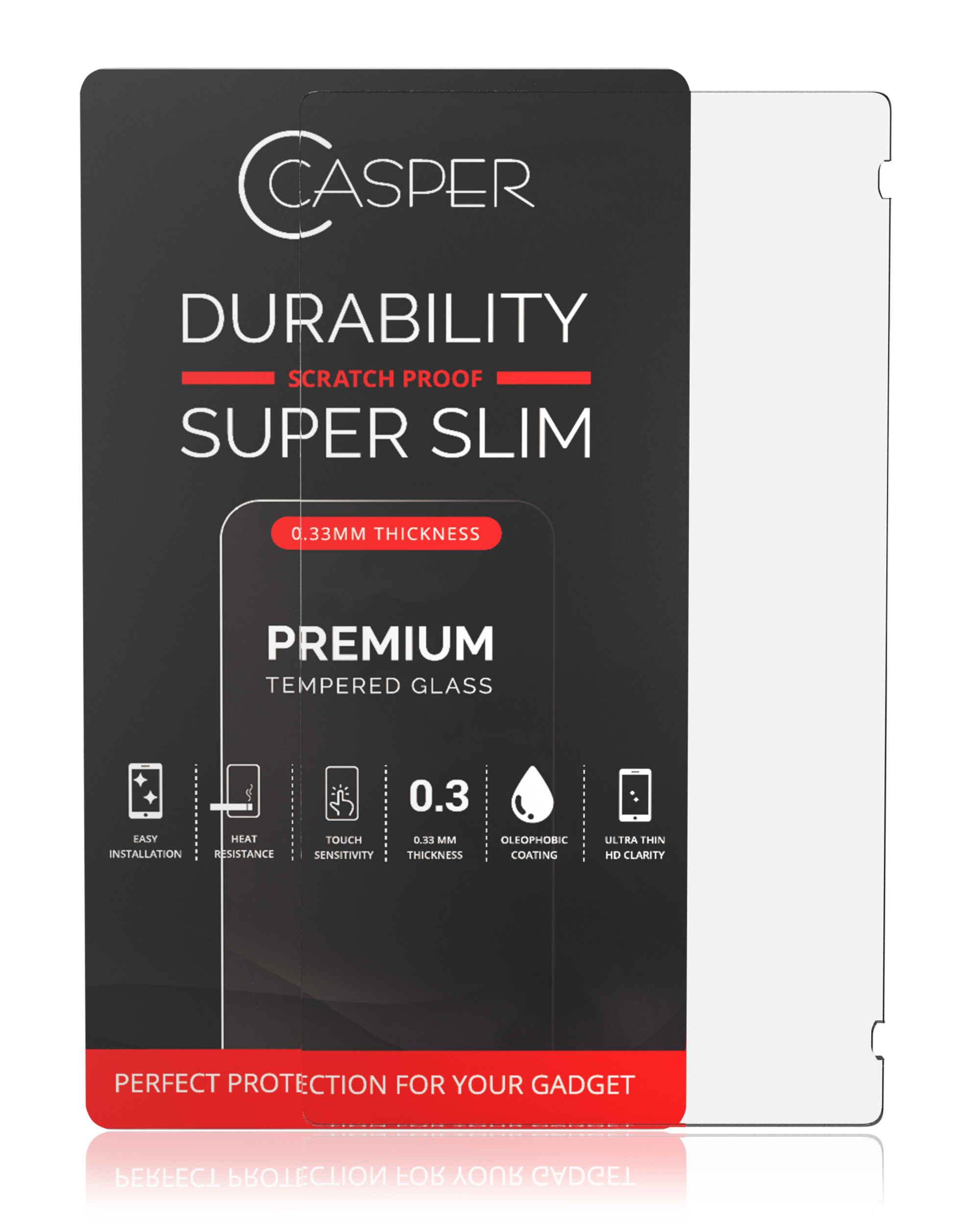 Casper Gehärtetes Glas für Nintendo Switch OLED (Retail Pack) (Clear)