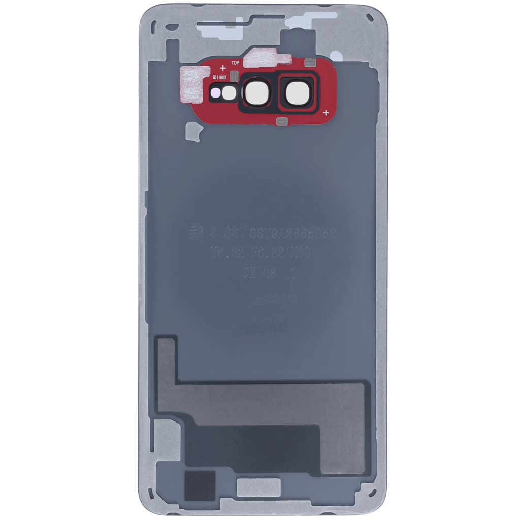 Backcover Glass mit Camera Lens für Samsung Galaxy S10e (Service Pack) (Rot)