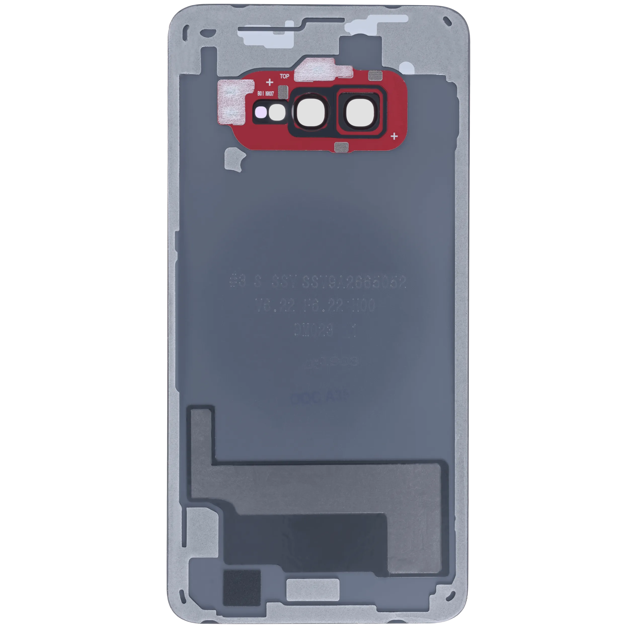 Backcover Glass mit Camera Lens für Samsung Galaxy S10e (Service Pack) (Rot)