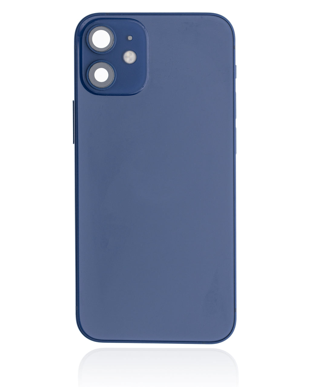 Backcover/Rahmen mit Small Parts für iPhone 12 Mini (EU / Global Version) (gebrauchter OEM-Ausbau, Qualität B) (Blau)