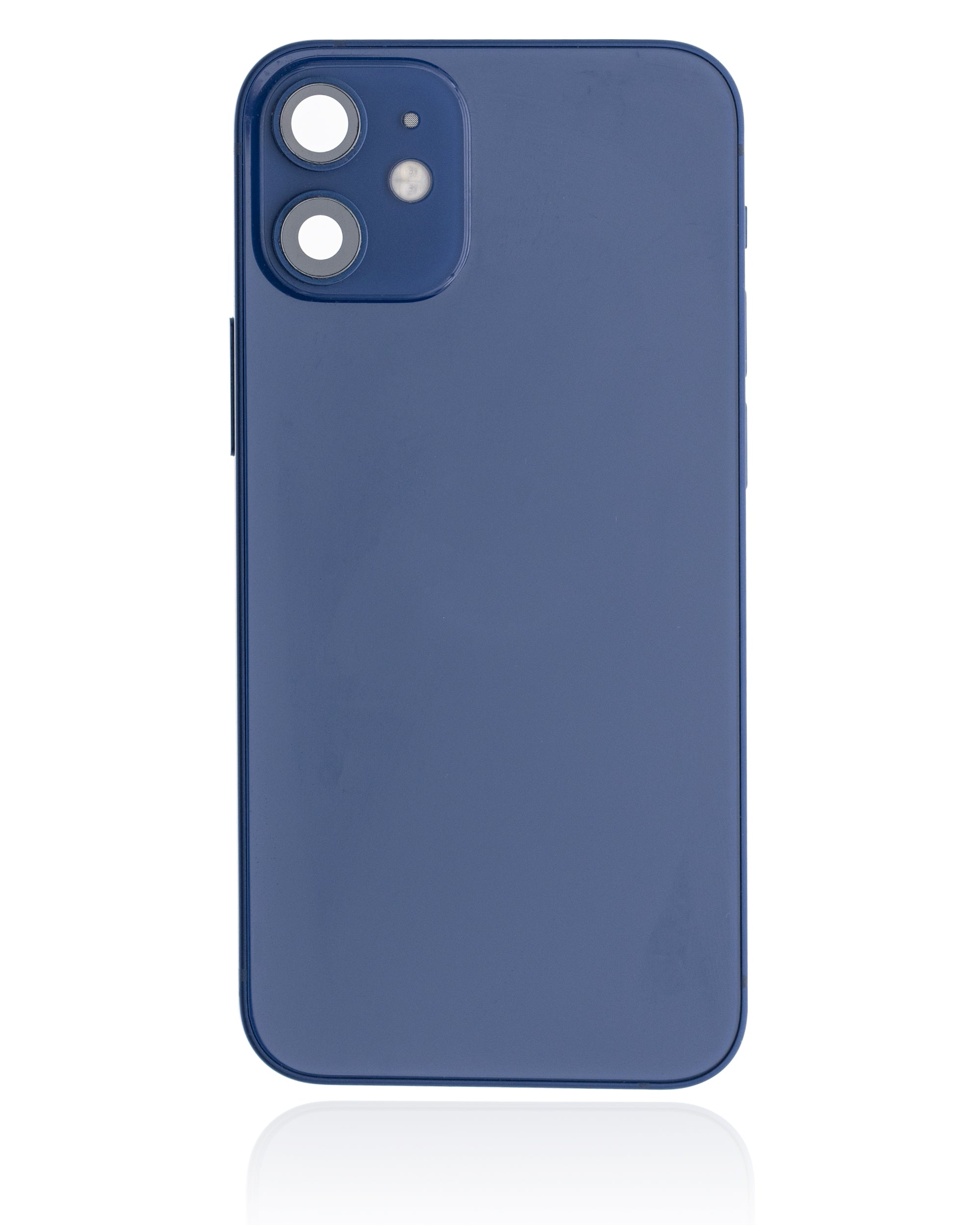 Backcover/Rahmen mit Small Parts für iPhone 12 Mini (EU / Global Version) (gebrauchter OEM-Ausbau, Qualität B) (Blau)