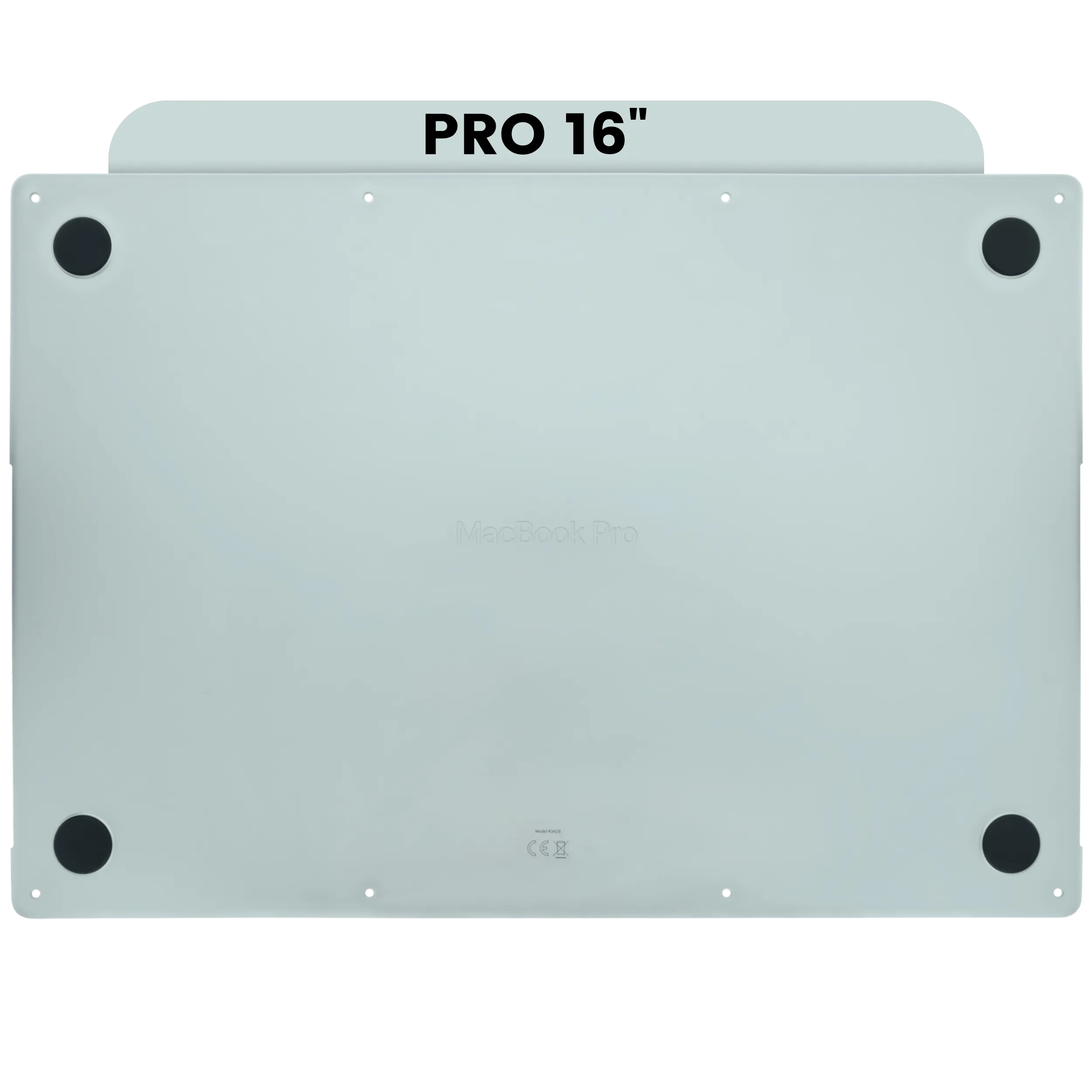 Bottom Case für MacBook Pro 16" A3428 (2026) (Original OEM) (Silber)