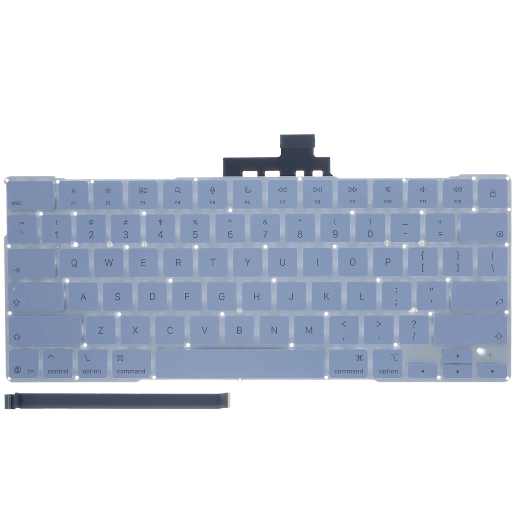Keyboard (ANSI US) (No Touch ID) für MacBook Neo (2026) (Original OEM) (Indigo)