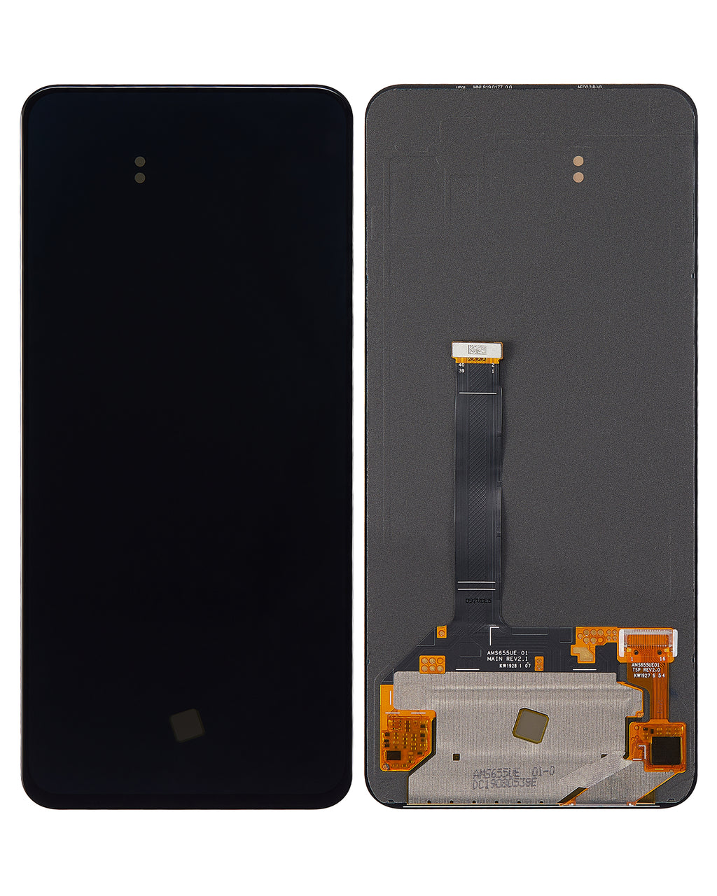 OLED-Display ohne Rahmen für OPPO Reno 2 (Refurbished) (Alle Farben)