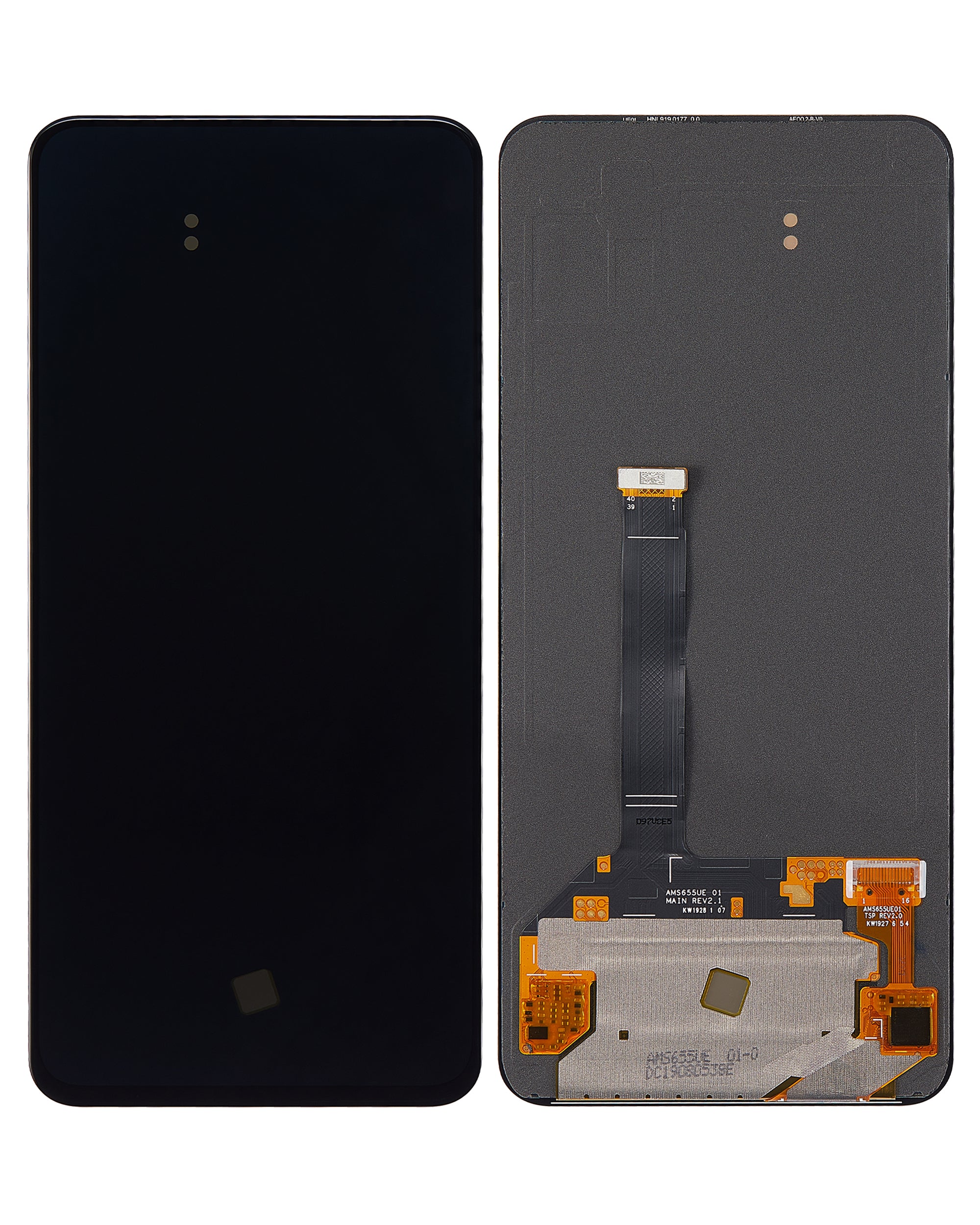 OLED-Display ohne Rahmen für OPPO Reno 2 (Refurbished) (Alle Farben)