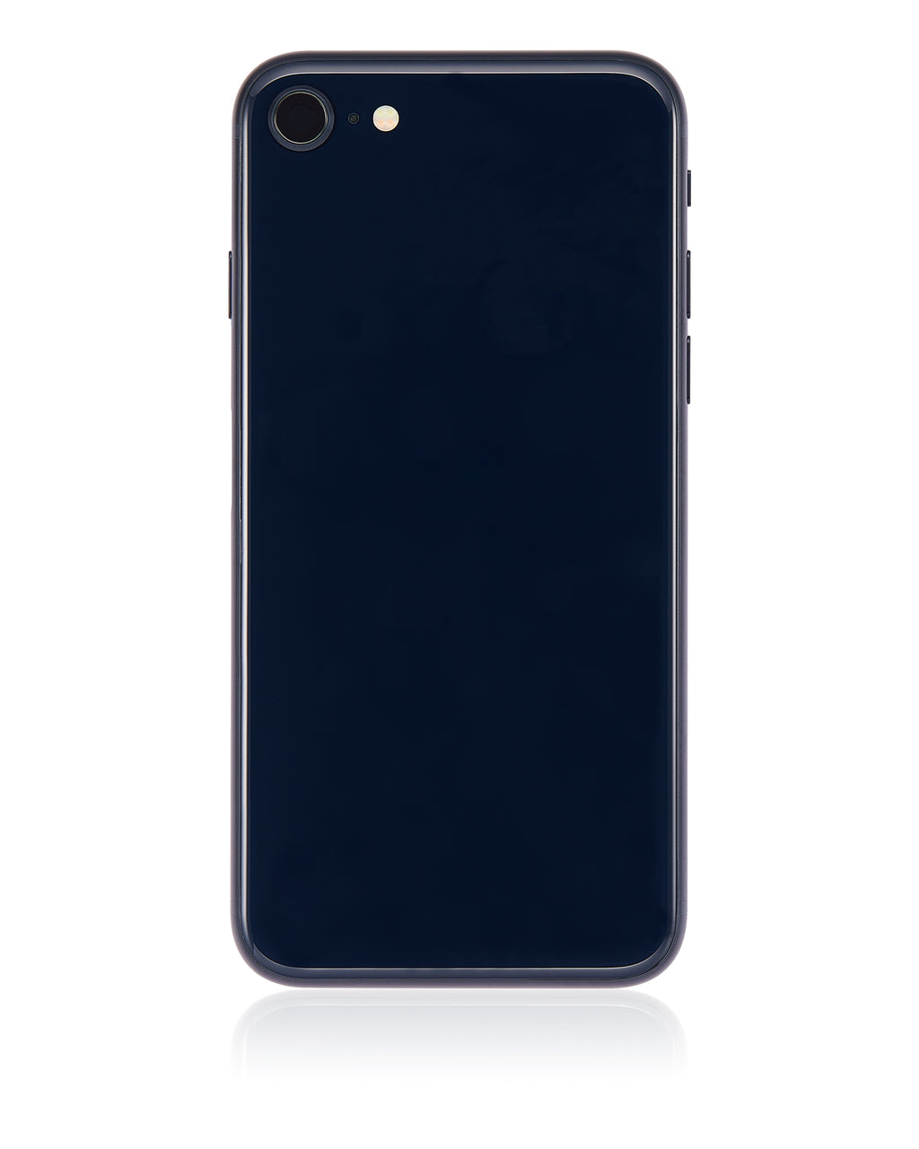 Backcover/Rahmen mit Small Components Pre-Installed für iPhone SE (2022) (gebrauchter OEM-Ausbau, Qualität B) (Midnight)