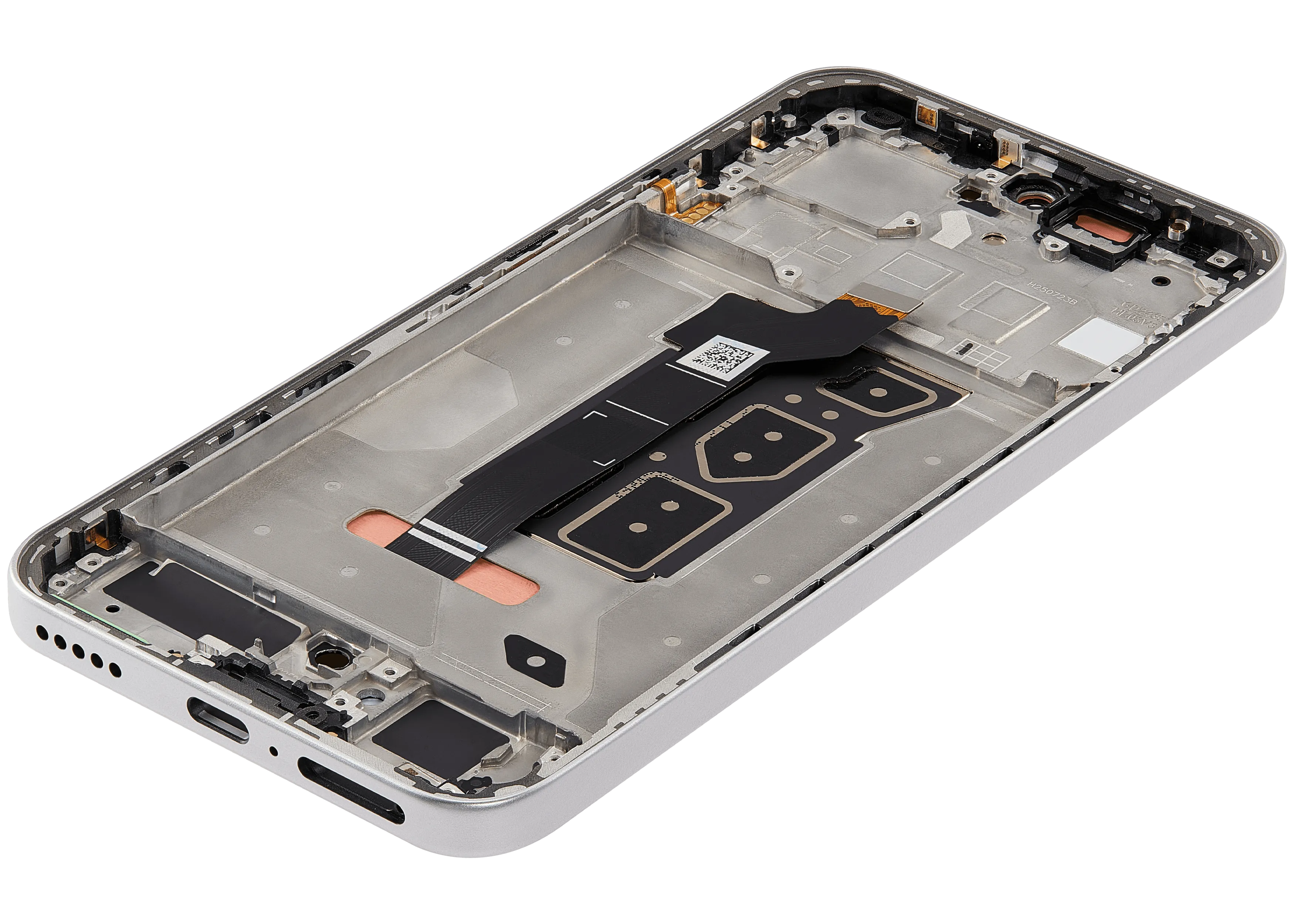 OLED-Display mit Rahmen für Honor 400 (Refurbished) (Meteor Silver)