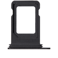 Dual Sim Card Tray für iPhone 16e / 17e (Schwarz)