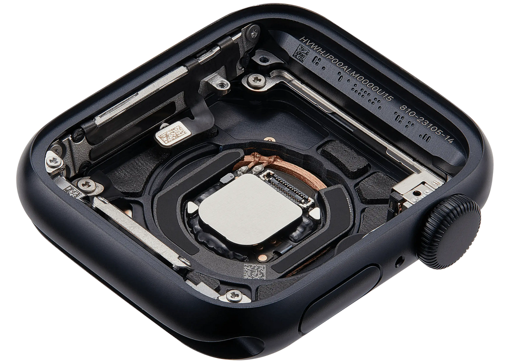 Backcover/Rahmen für Watch Series SE 3rd (40MM) (gebrauchter OEM-Ausbau, Qualität A) (GPS Version) (Aluminum / Midnight)