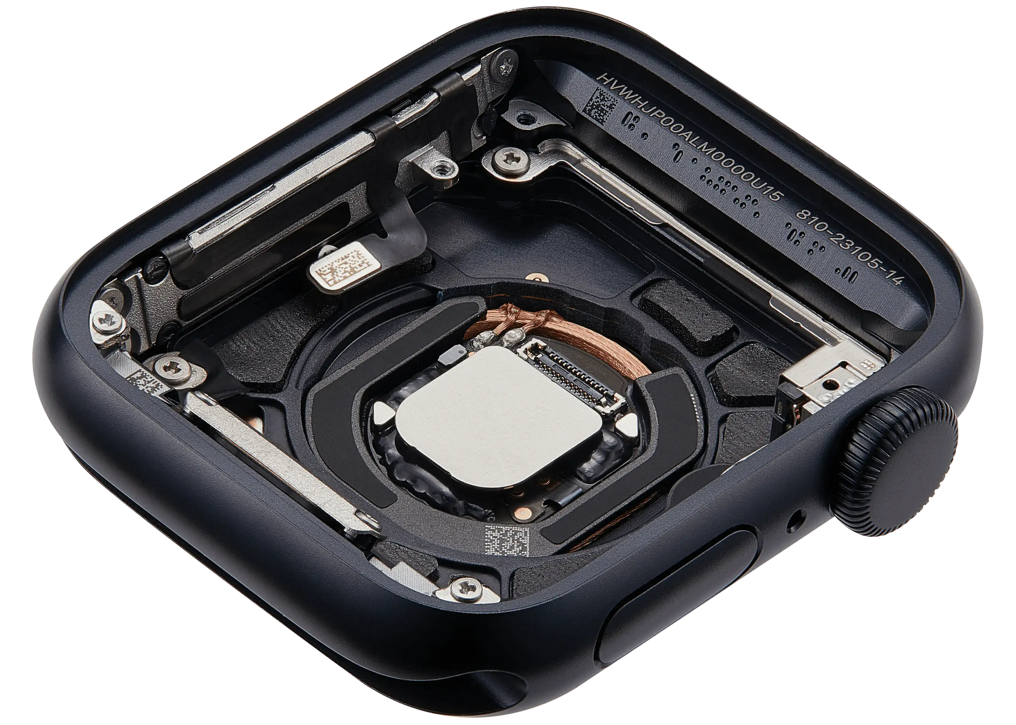 Backcover/Rahmen für Watch Series SE 3rd (40MM) (gebrauchter OEM-Ausbau, Qualität A) (GPS Version) (Aluminum / Midnight)