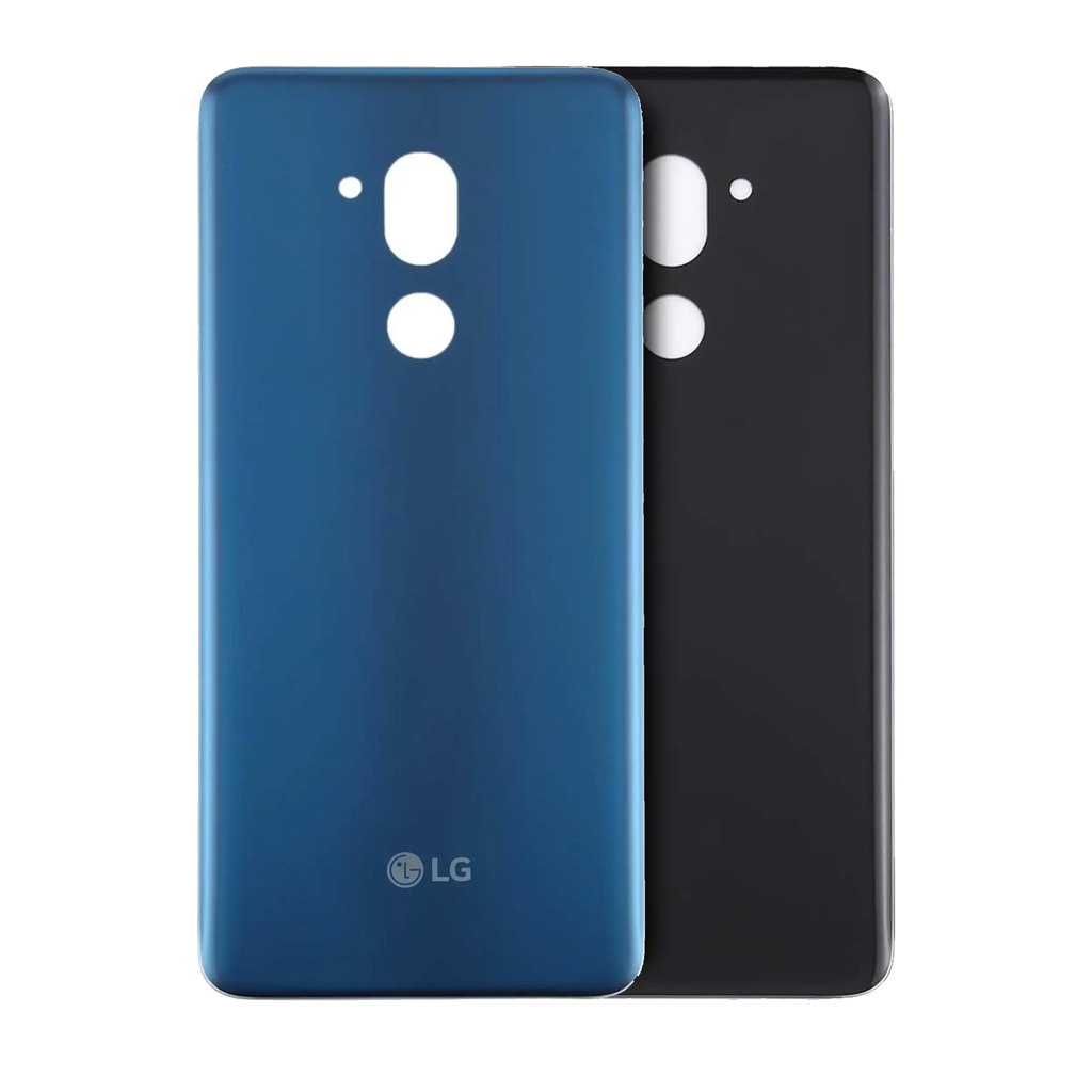 Back cover with pre-installed adhesive for LG G7 One (Original OEM) (New Moroccan Blue)