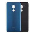 Back cover with pre-installed adhesive for LG G7 One (Original OEM) (New Moroccan Blue)