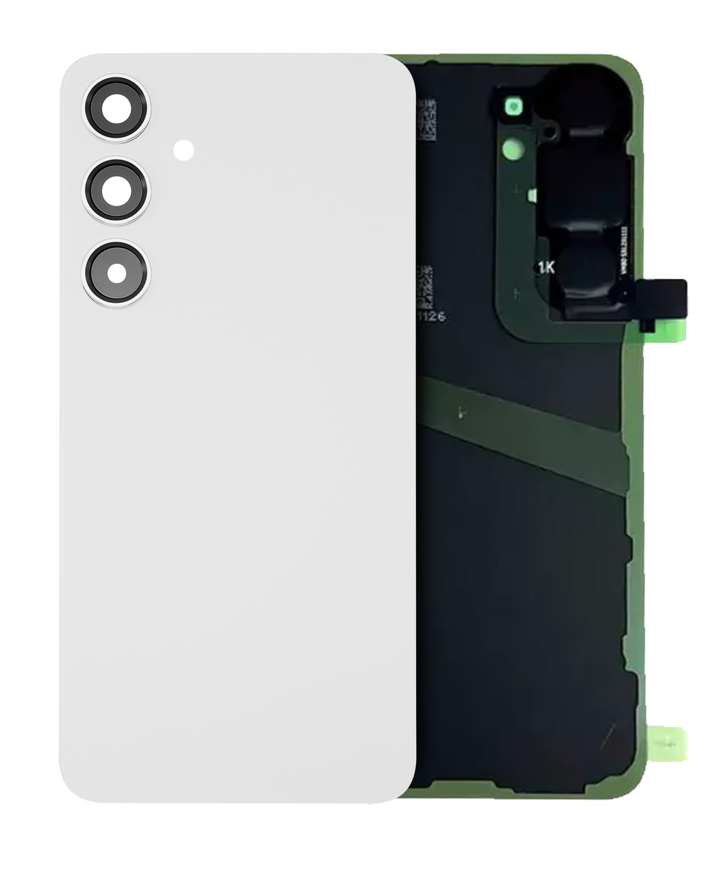 Back Cover with Camera Lens for Samsung Galaxy S24 (Service Pack) (Marble Gray)