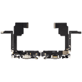 Ladebuchse Flex Cable für iPhone 15 Pro (gebrauchter OEM-Ausbau) (Natural Titanium)