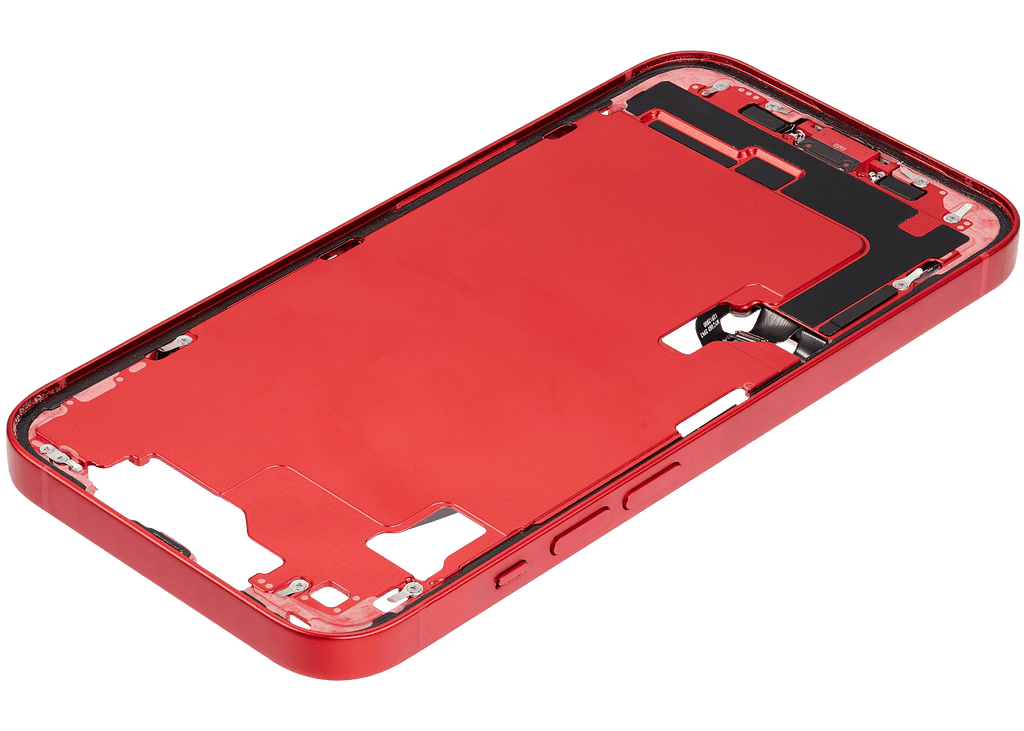 Original Apple-Ausbau C gebraucht – iPhone 14 US Version Rahmen Rot