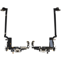 Ladebuchse Flex Cable für iPhone 17 Pro Max (gebrauchter OEM-Ausbau) (Internationale Version) (Silber)