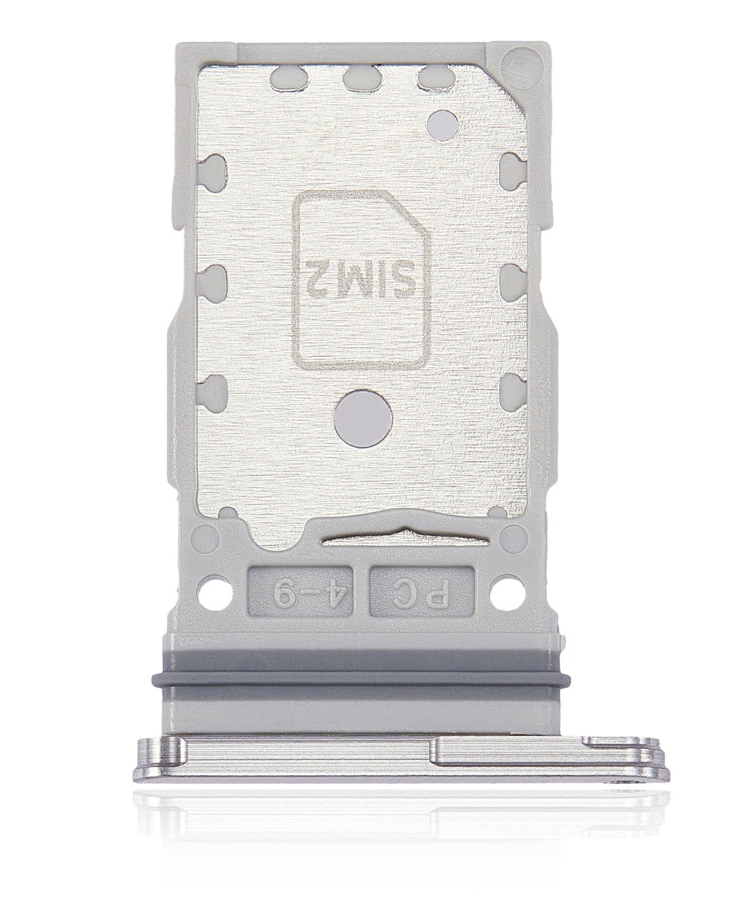 Dual-SIM-Kartenfach für Samsung Galaxy S22 / S22 Plus (Weiß)