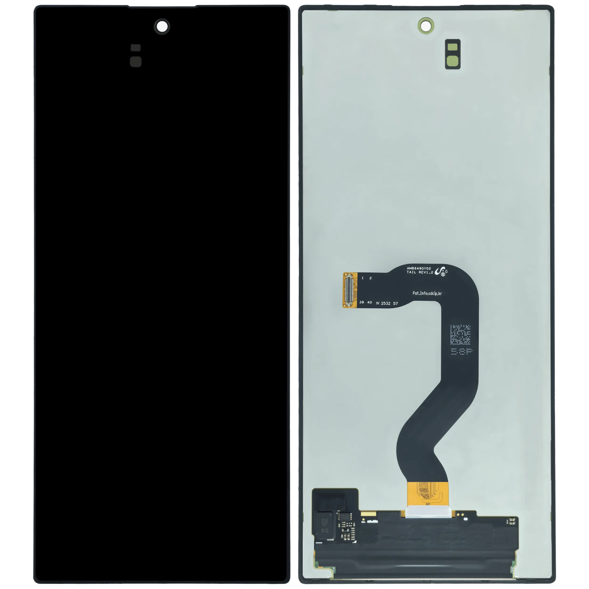 Outer OLED-Display für Samsung Galaxy Z Fold 7 5G (gebrauchter OEM-Ausbau, Qualität B) (Alle Farben)