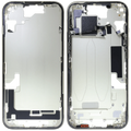 Midframe/Rahmen mit Small Parts für iPhone 15 (US-Version) (gebrauchter OEM-Ausbau, Qualität C) (Gelb)