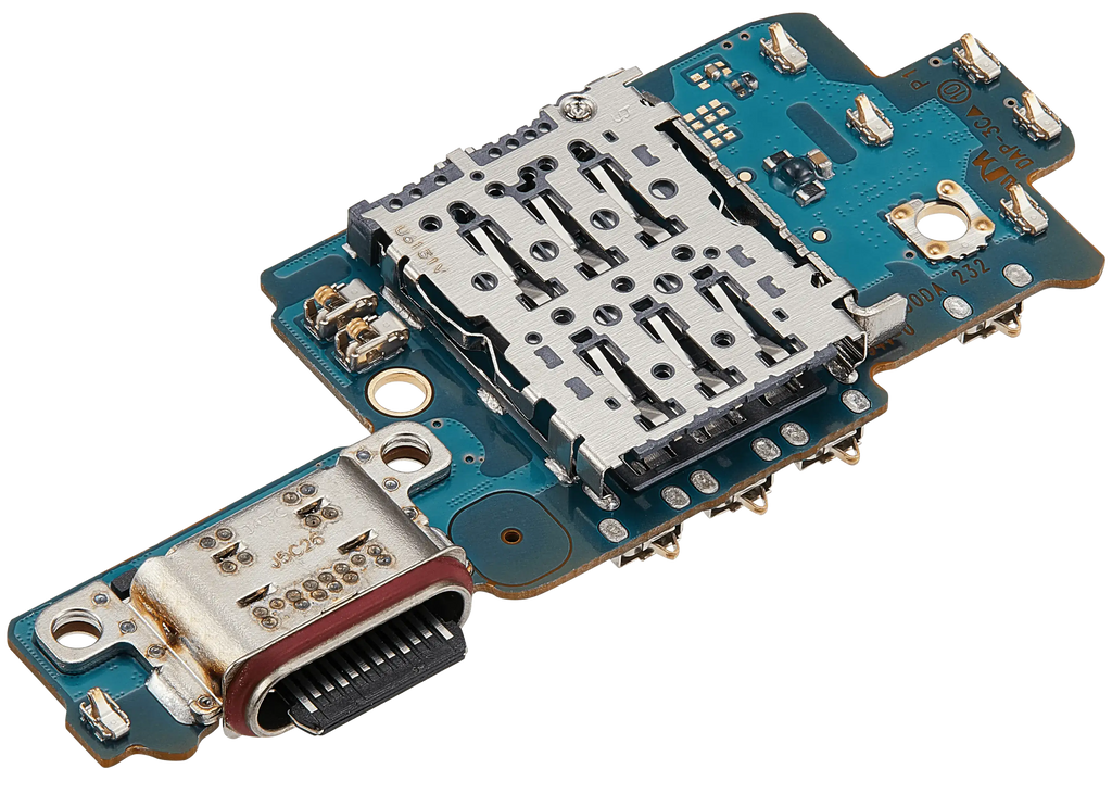 Ladebuchse Board mit Sim Card Reader Compatible für Samsung Galaxy S26 Ultra (S948B) (Internationale Version) (Premium)