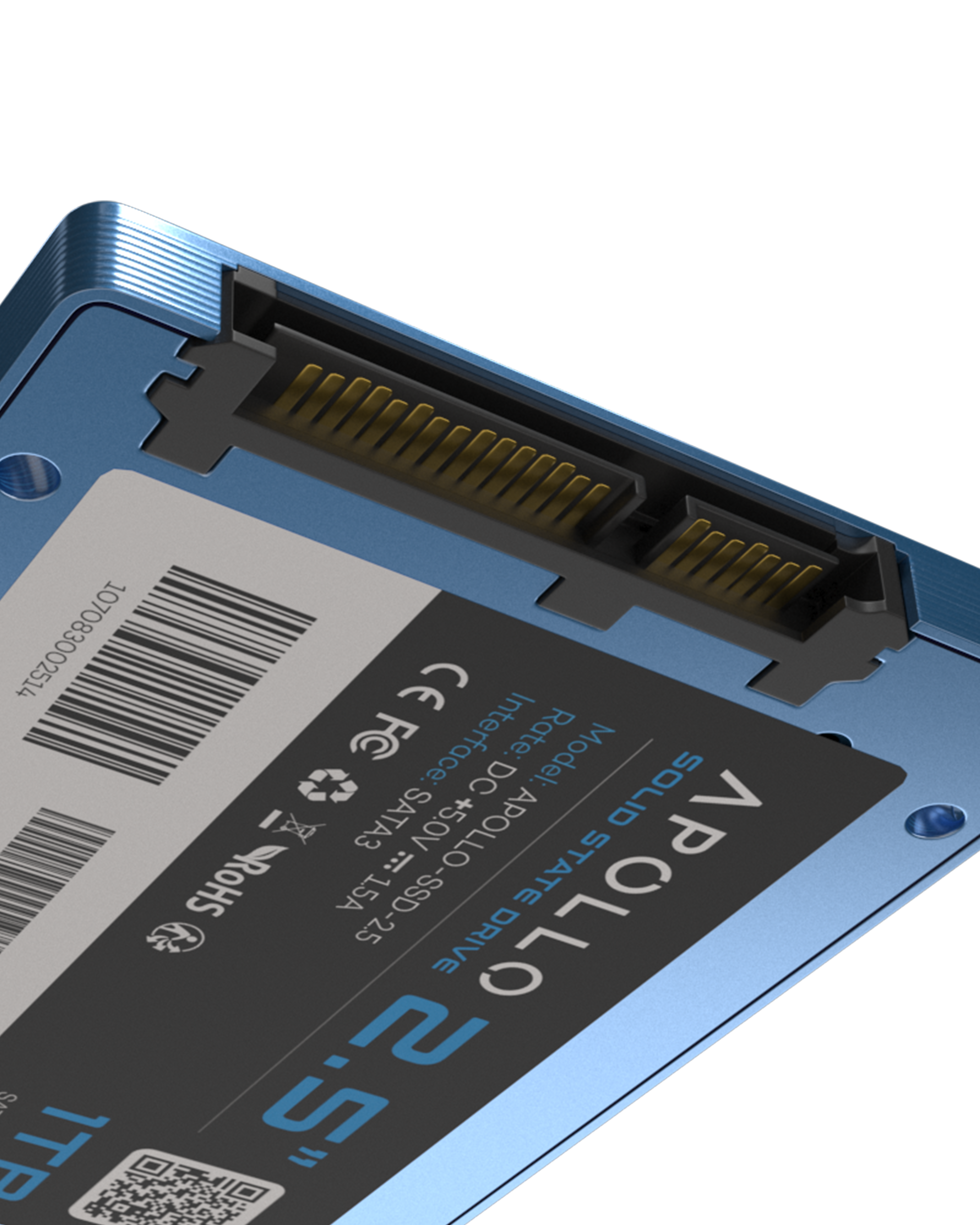 Apollo High-Performance 2.5 Inch SSD 3D TLC NAND 128GB