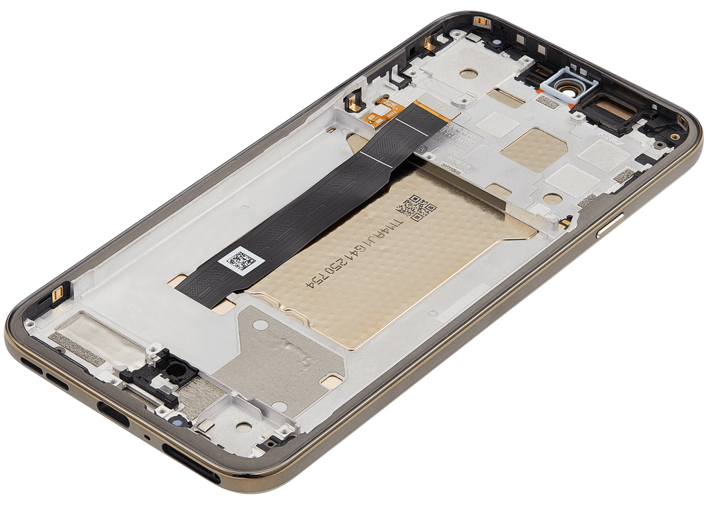 OLED-Display mit Rahmen für Motorola Edge (XT2609 / 2026) (Refurbished) (Martini Olive)