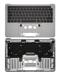 Top Case mit Keyboard (ISO French) für MacBook Pro 13" A1706 (2016-2017) (Space Grau)