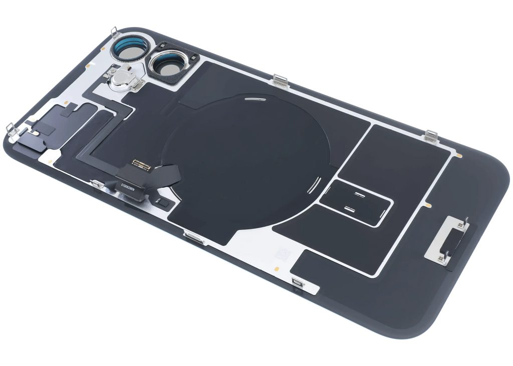 Backcover mit MagSafe Magnet & NFC & Blitz-Flexkabel für iPhone 16 Plus (Service Pack) (Teal)