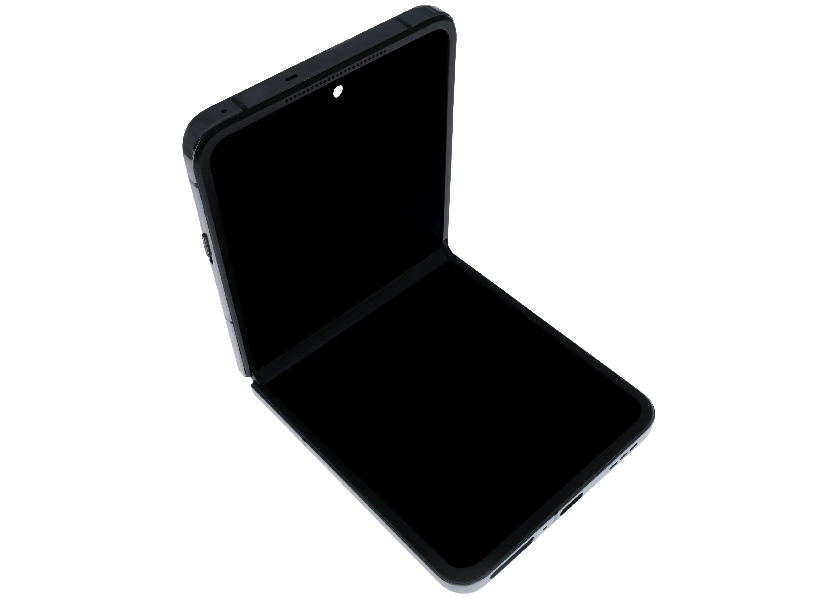 Innen OLED-Display mit Rahmen für Oppo Find N3 Flip (Refurbished) (Schwarz)