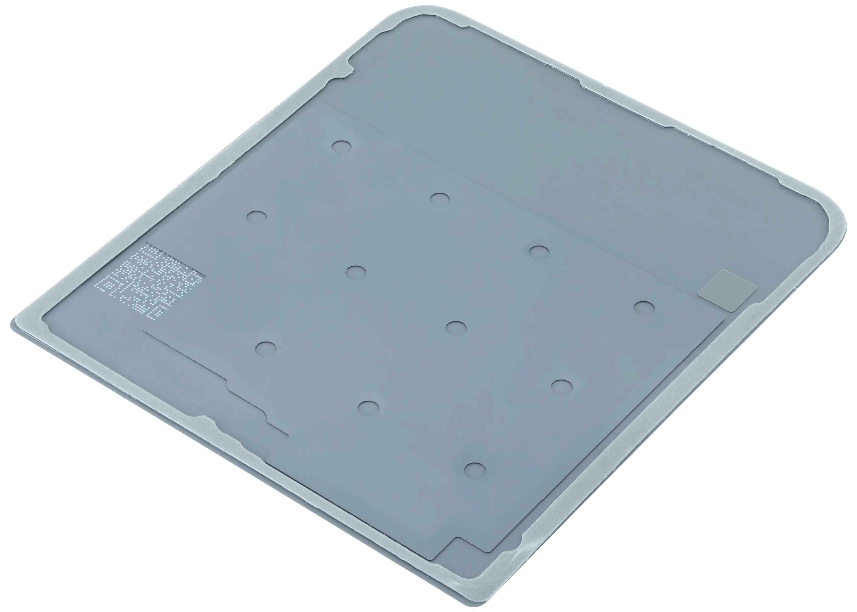 Bottom Backcover Glass Compatible für Samsung Galaxy Z Flip 3 5G (Service Pack) (Weiß)