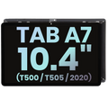 LCD-Display ohne Rahmen für Samsung Galaxy Tab A7 10,4" Service Pack Schwarz