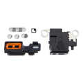 Lautsprecher-/Mikrofon-Mesh für iPhone 13 Mini (10er-Pack) (Weiß)