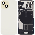 Backcover mit MagSafe Magnet & NFC & Blitz-Flexkabel für iPhone 15 (gebrauchter OEM-Ausbau, Qualität B) (Gelb)