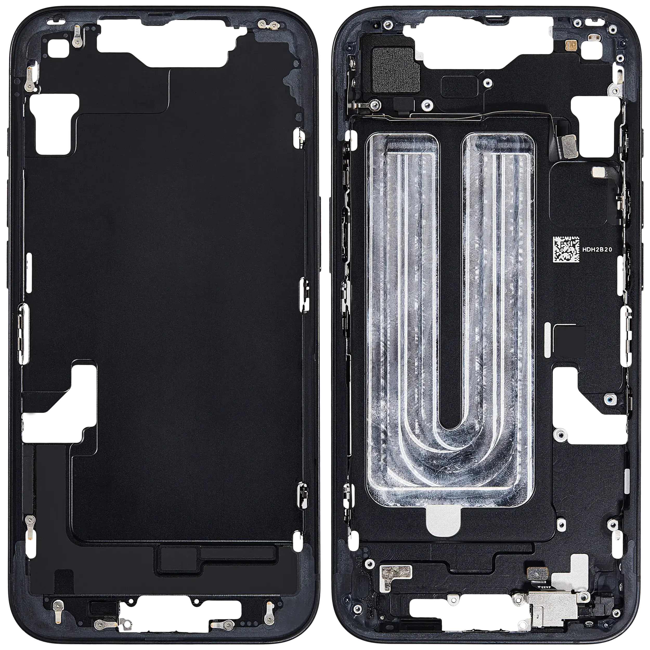 Original Apple-Ausbau A gebraucht – iPhone 16e / 17e EU / Rahmen Schwarz