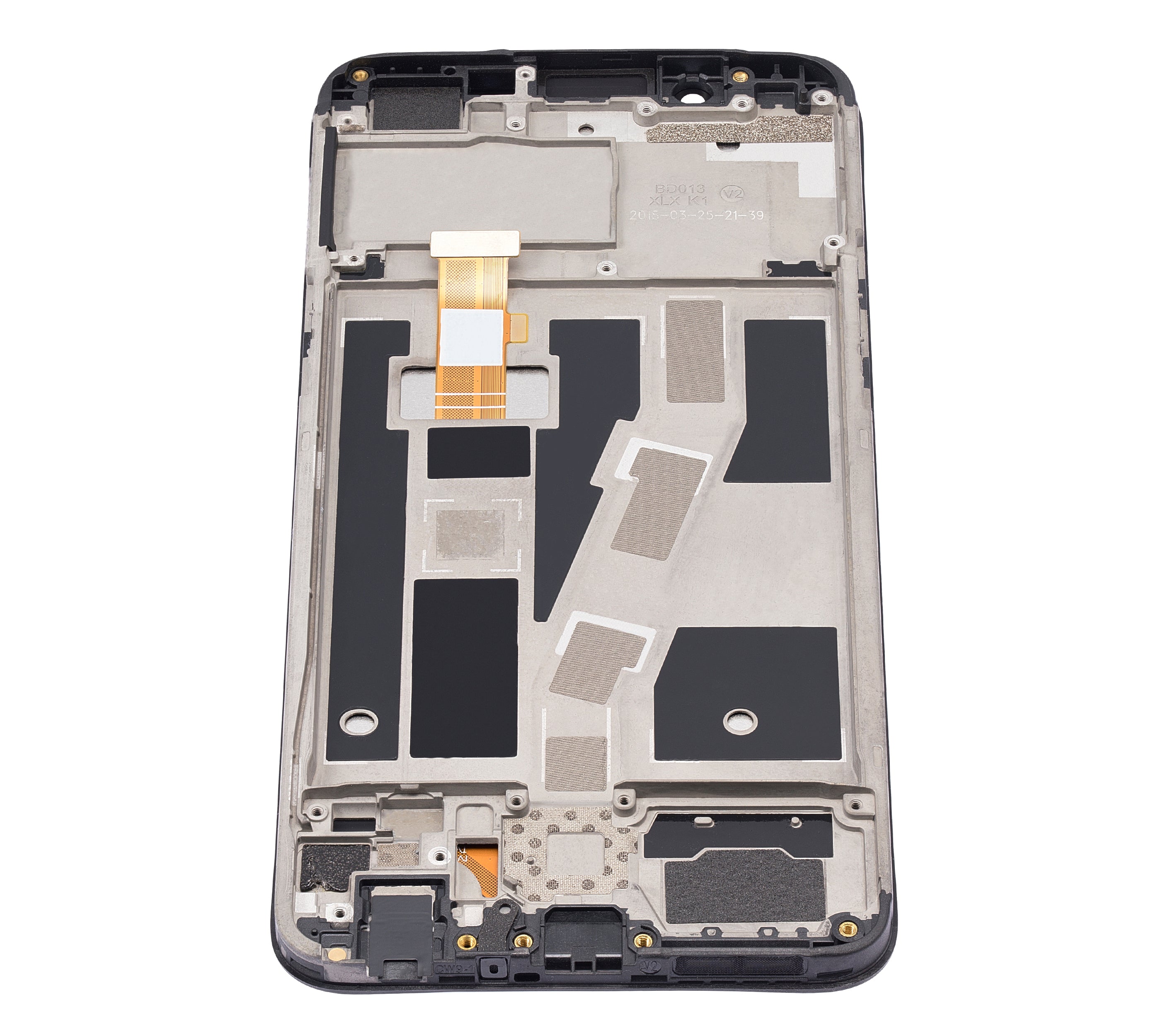 LCD-Display mit Rahmen für OPPO A83 (Refurbished) (Alle Farben)