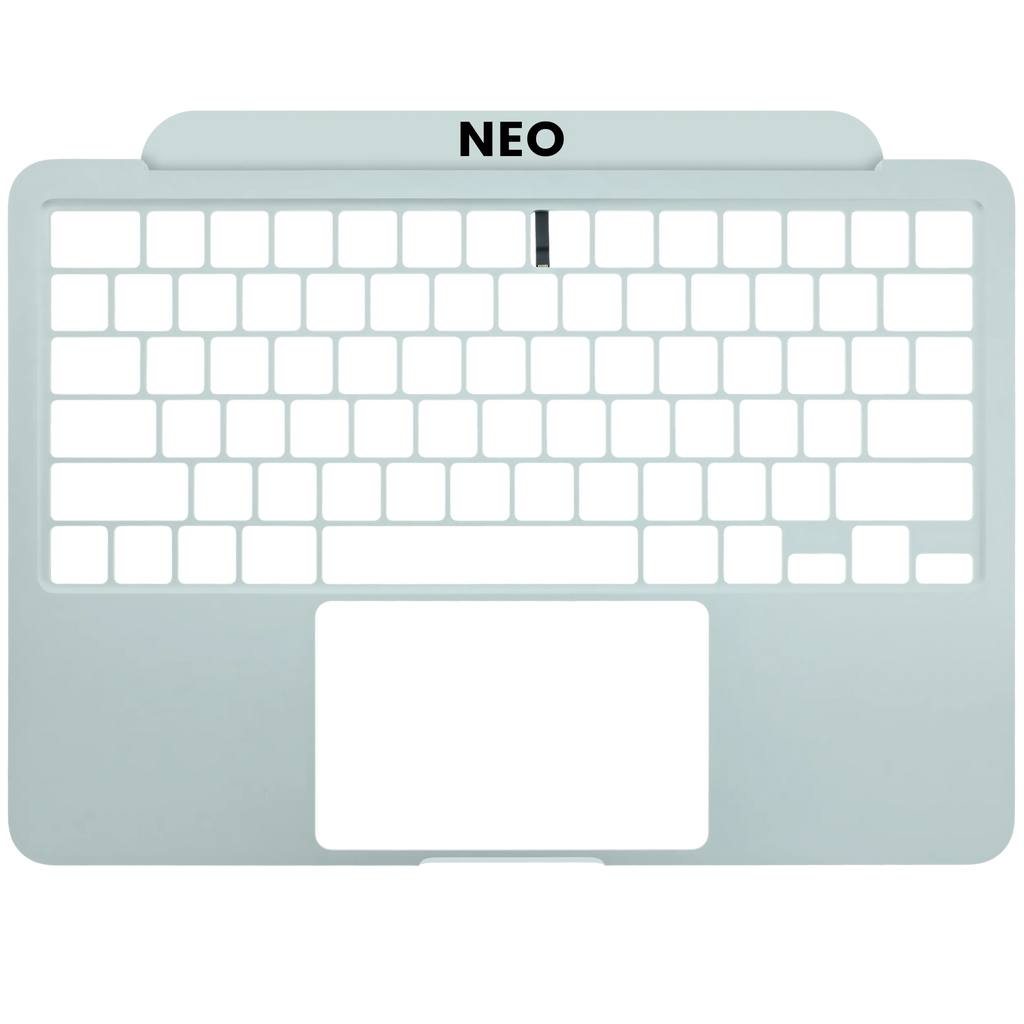 Top Case mit Keyboard (ANSI US) für MacBook Neo (Original OEM) (Silber)