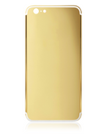 Backcover/Rahmen mit Small Parts für iPhone 7 Plus (ohne Logo) (Aftermarket Plus) (Gold)