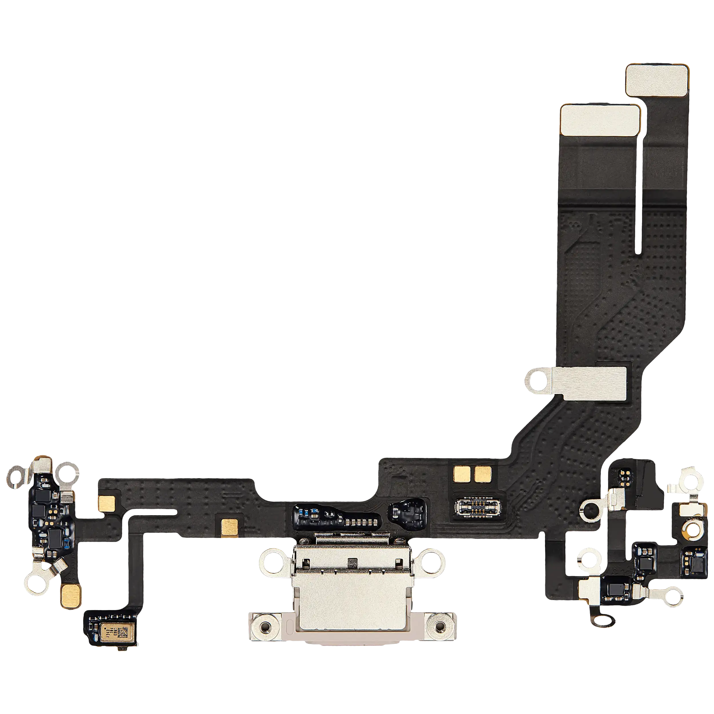 Ladebuchse Flex Cable für iPhone 17e (Aftermarket Plus) (Soft Pink)