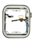 Backcover/Rahmen für Watch Series 8 (45MM) (Aluminum/Starlight) (GPS Version) (gebrauchter OEM-Ausbau, Qualität B/C)