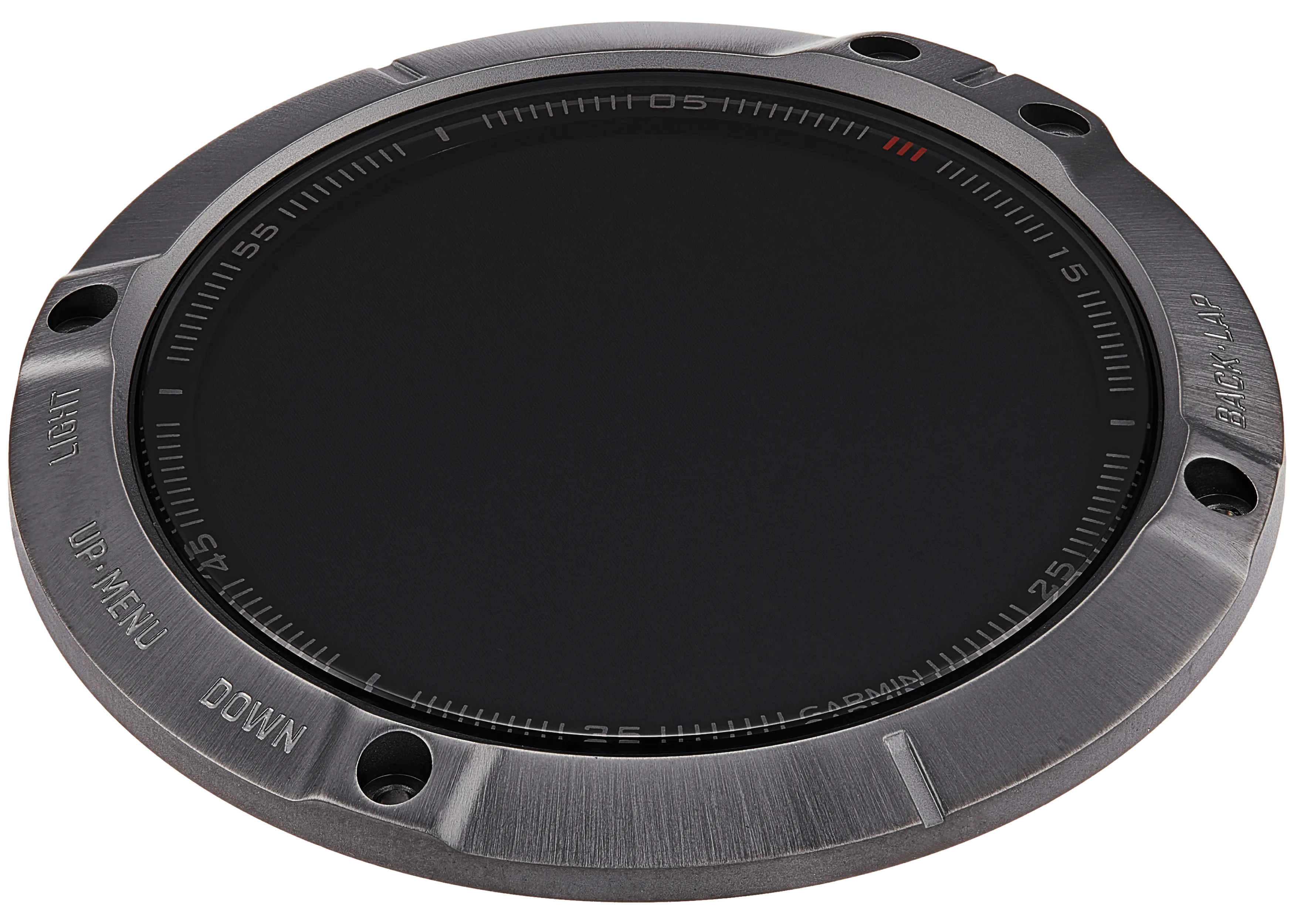 LCD-Display mit Rahmen für Garmin Fenix 6X / 6X Pro (2019) (Premium) (Schwarz)
