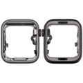 Aluminum Case Midframe/Rahmen(mit Crown and Crown Cable) für Watch Series SE (1st Gen) (44MM) (GPS Version) (Space Schwarz)