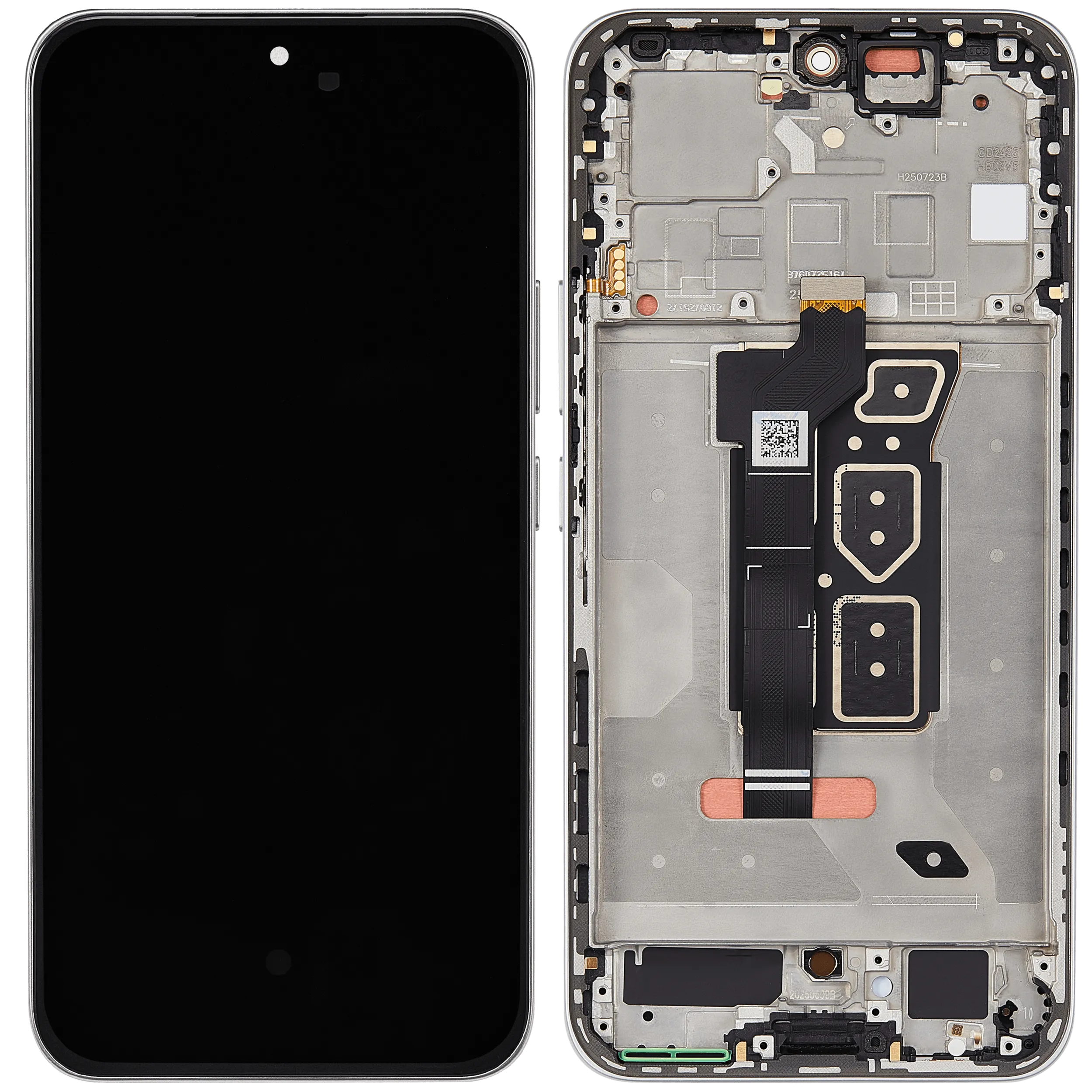 OLED-Display mit Rahmen für Honor 400 (Refurbished) (Meteor Silver)