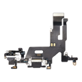 Charging Port Flex Cable for iPhone 11 (used OEM part) (Black)