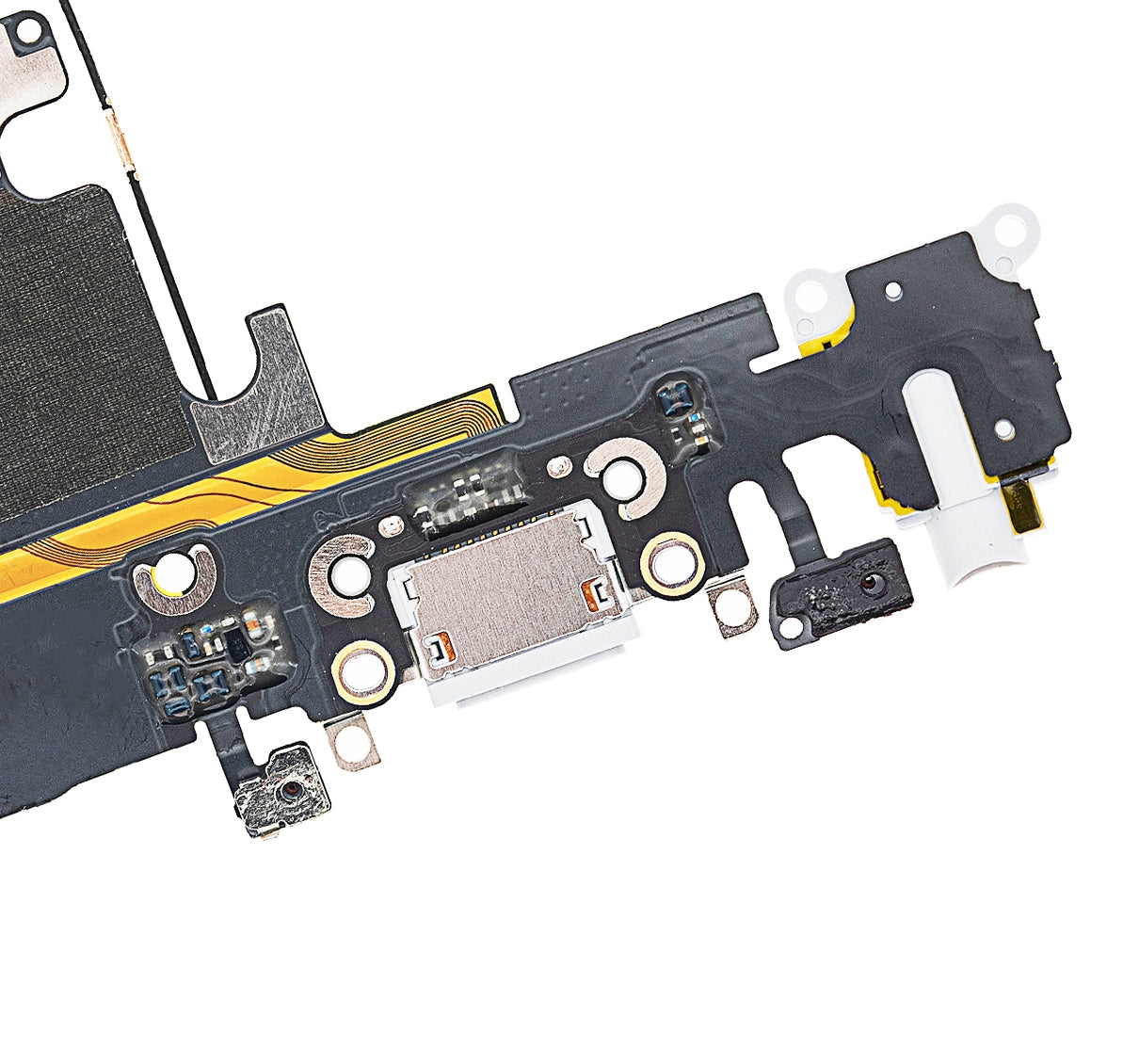 Charging Port Flex Cable for iPhone 6S (Premium) (Silver)